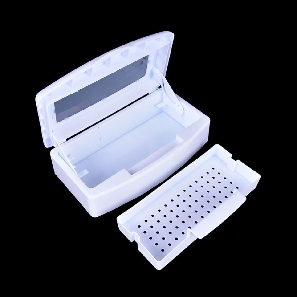 [OOID] New Sterilizer Tray Box Sterilizing Clean Nail Art Salon Manicure Implement Tool ID