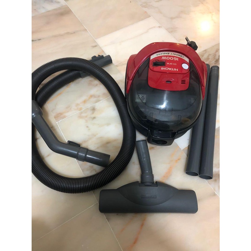 VACUM CLEANER HITACHI CV-SF16  RED Bagless