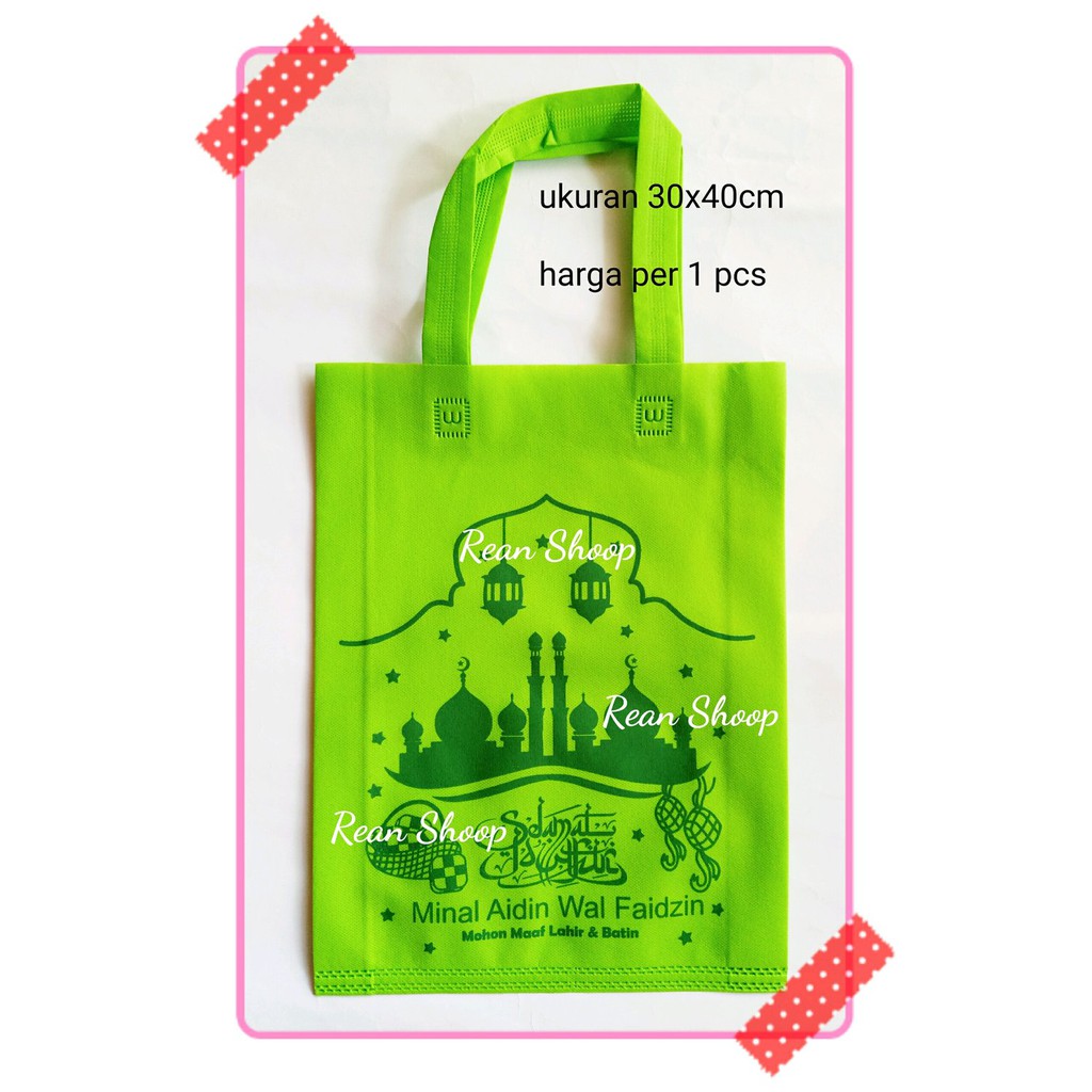 

Tas tengteng tas souvenir goody bag goodie bag lebaran selamat hari raya idul fitri sedang terbaik