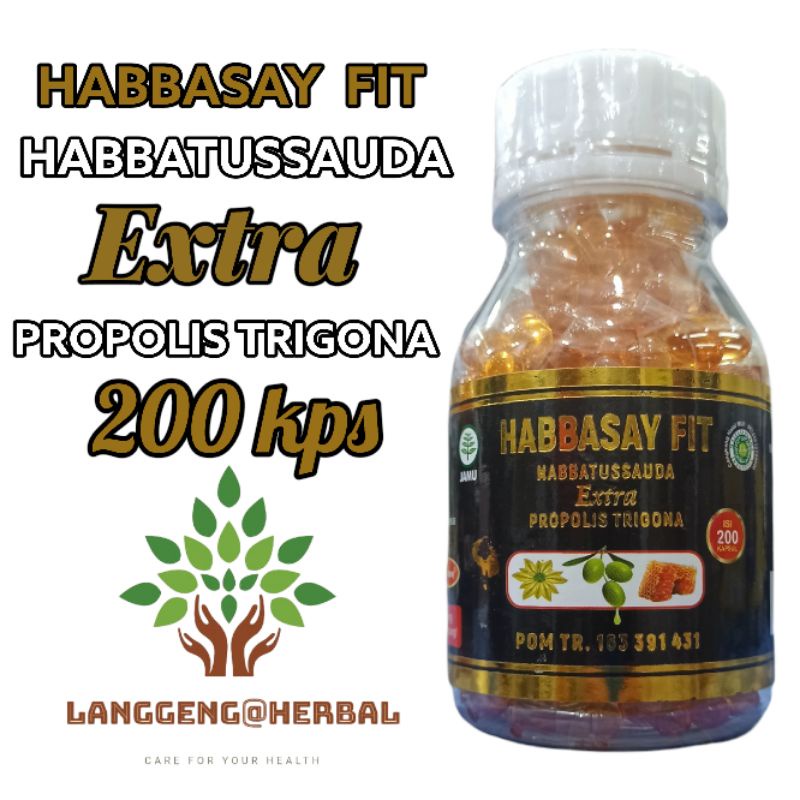 

HABBATUSSAUDA EXTRA PROPOLIS TRIGONA 200kps | HABBASAY FIT