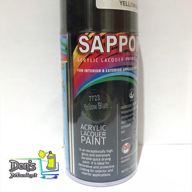 SAPPORO SPRAY YELLOW BLUE / BUNGLON 7723 300 ml