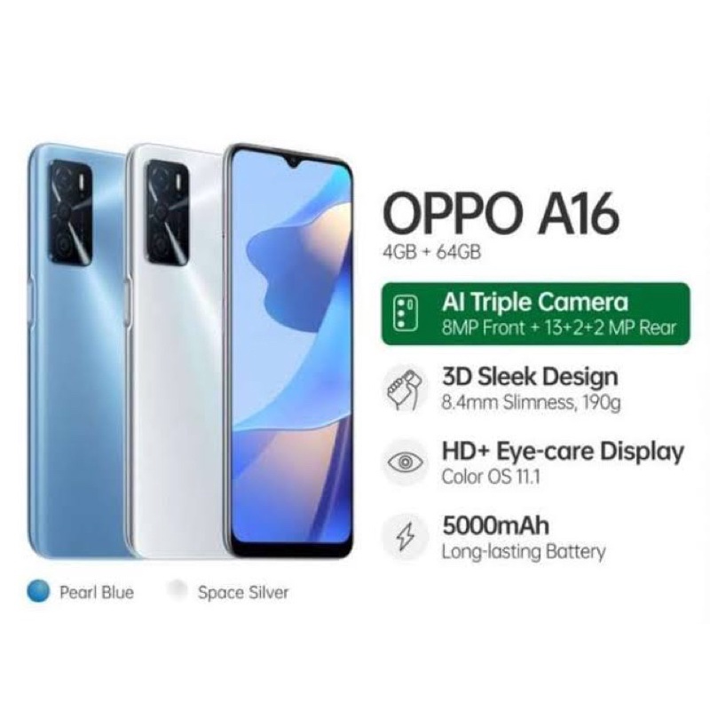 Handphone Oppo A16