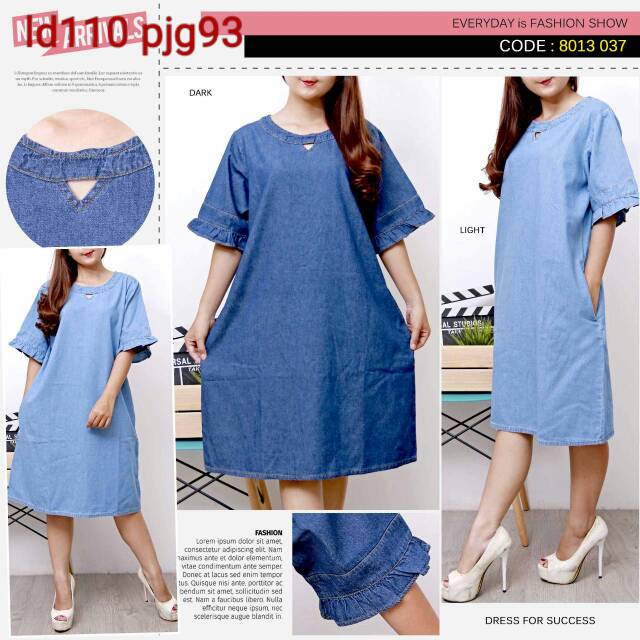 BAJU HAMIL / DRESS HAMIL JEANS / BAJU HAMIL MURAH / JEANS IBU HAMIL