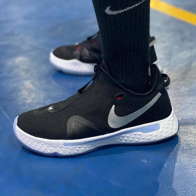 Sepatu Basket Nike Pg 4 Black Smoke Grey Angmokio258