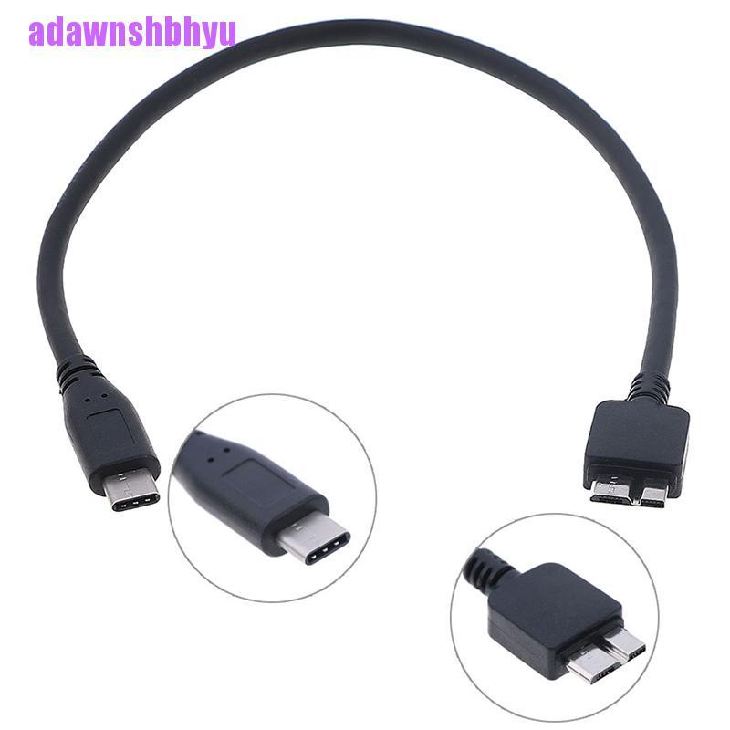 Kabel usb Tipe c Ke micro usb Tipe c Untuk hard disk hdd