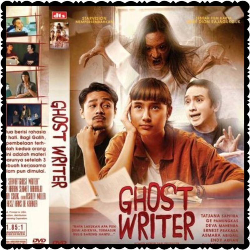 KASET FILM HOROR INDONESIA GHOST WRITER-FILM INDONESIA HOROR TERBARU-FILM HOROR INDO TERLARIS