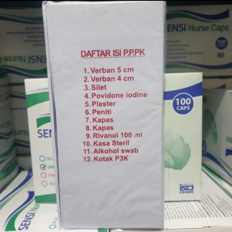 kotak p3k mobil plus isi