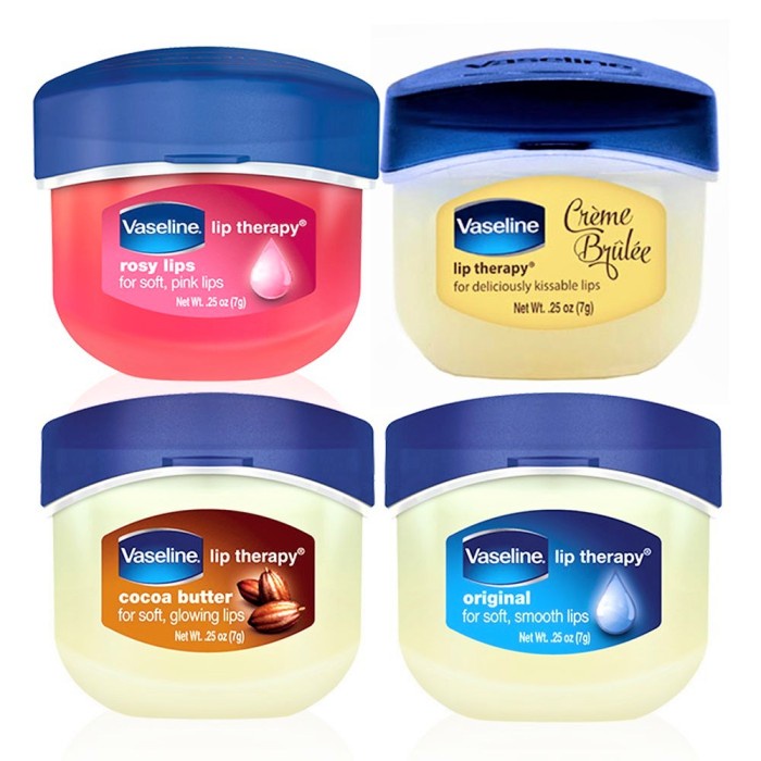 we201t Vaseline Lip Therapy Lip Balm Pelembab Bibir 7 Gr 100% Ori Asli Sf20Ds