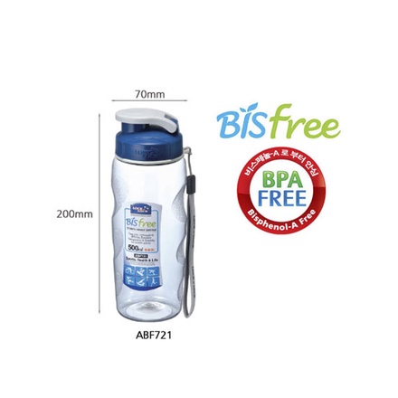 Lock&amp;Lock Sports Handy Bottle Botol Minum Lock n Lock ABF708T ABF710 HPP710 ABF712 HPP712 HPP721 ABF721 ABF722 350ml 500mL 700ML