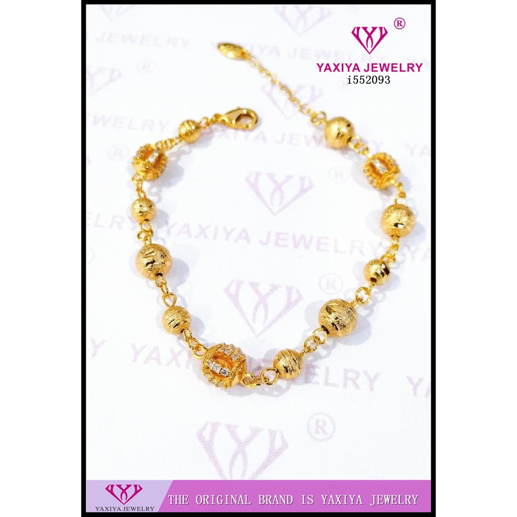 

Gelang Jurai bola Perhiasan imitasi Gold Yaxiya Jewelry 576
