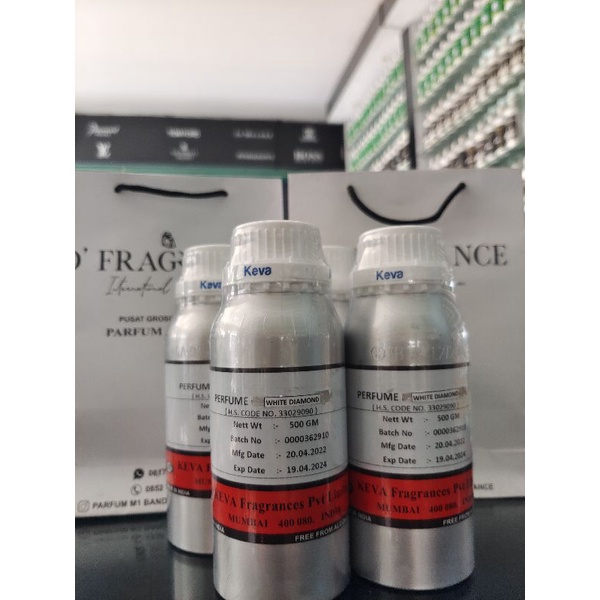 A.GRANDE / WHITE DIAMOND BY KEVA SEGEL PABRIK 25KG - BIBIT PARFUM