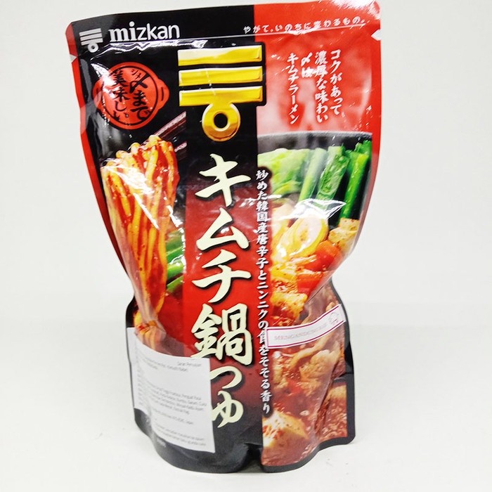 

Bumbu Mizkan Kimuchi Nabe Straight Type Hotpot Soup Base 750 mL