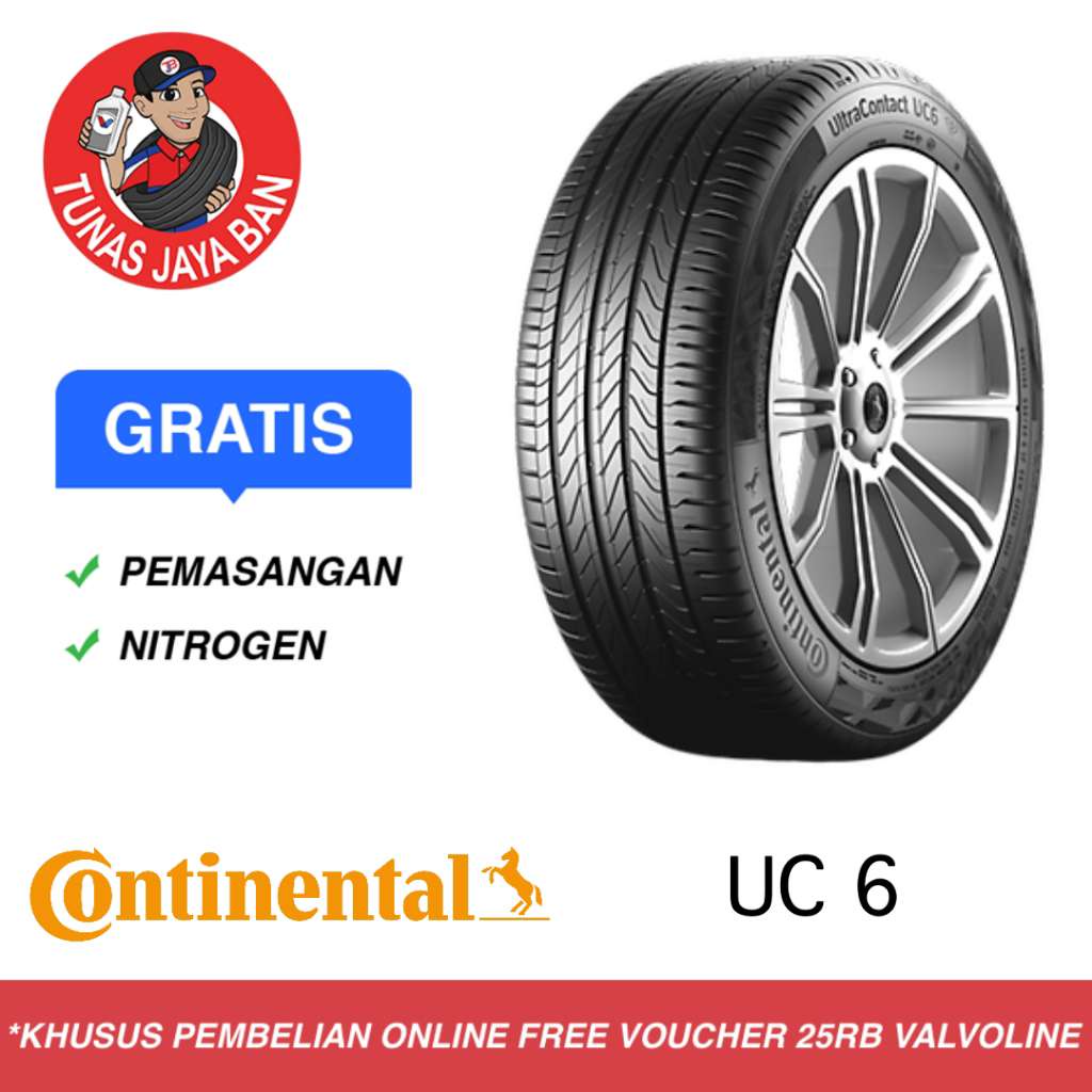 Ban Continental UltraContact UC6 215/55 R18 Toko Surabaya 215 55 18