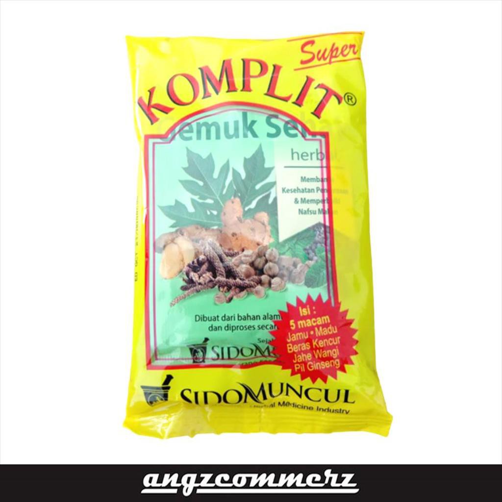 

ANGZCOMMERZ SIDOMUNCUL GEMUK SEHAT KOMPLIT ECER 1 SACHET 16752