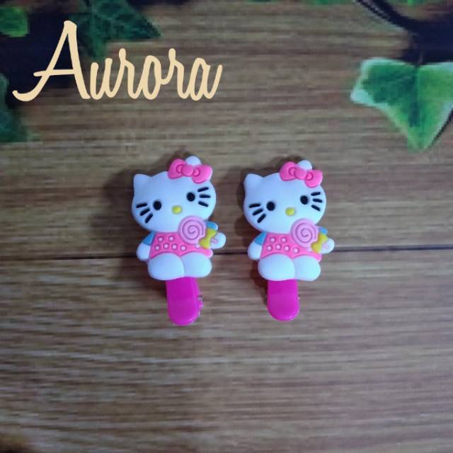 Jepit rambut anak hairpin hello kitty kualitas super