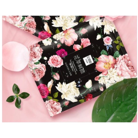 Senana Flower Sheet Mask Masker Senana Facial Mask Masker Ekstrak Bunga