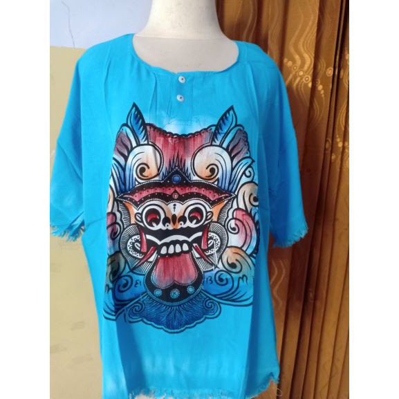 BAJU BARONG BALI YANTRN JUMBO  XXL/XXXL BAJU TIE DIY KEKINIAN