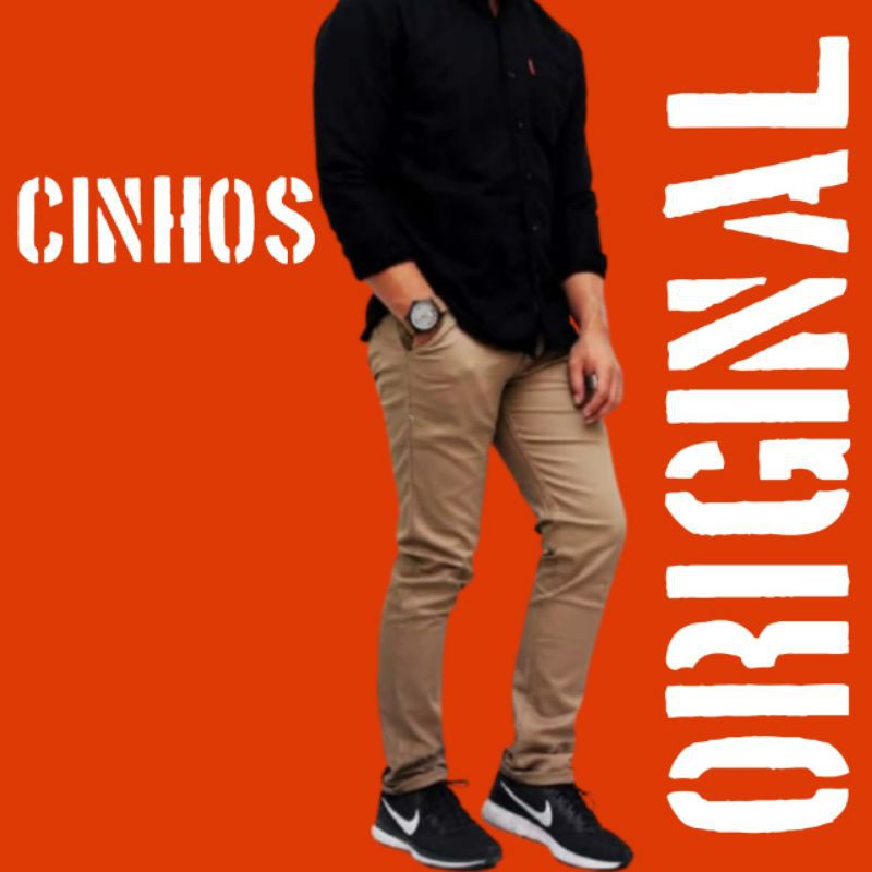 CELANA CHINO PRIA SLIMPIT/CELANA CHINO PRIA STRET IMPORT/PREMIUM