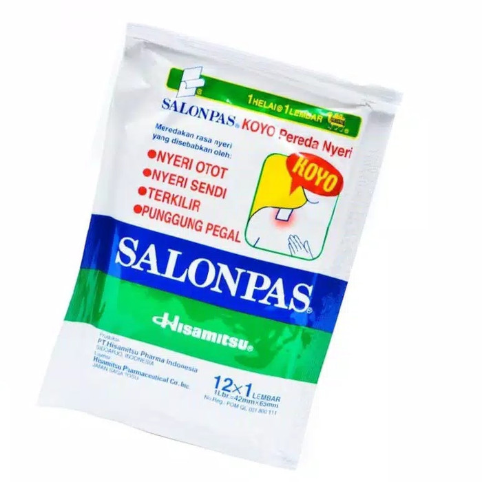 

promo SALONPAS Koyo Hijau Pack Isi 12 Lembar - Pereda Nyeri