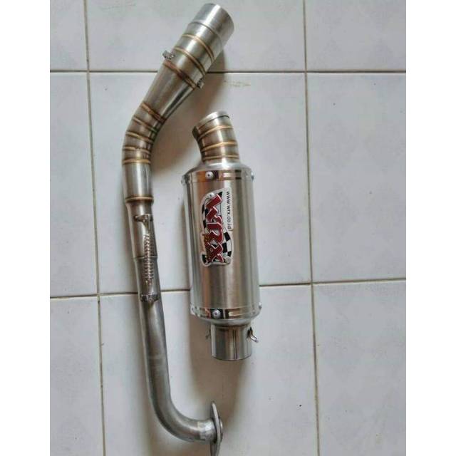 Knalpot Wrx oval matic mio. Aerox. N max. Beat. Vario. Dll