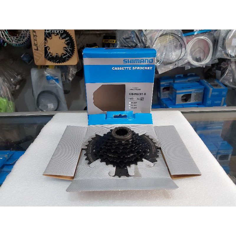 SPROCKET SHIMANO 8 SPEED MEGARANGE 11-34T