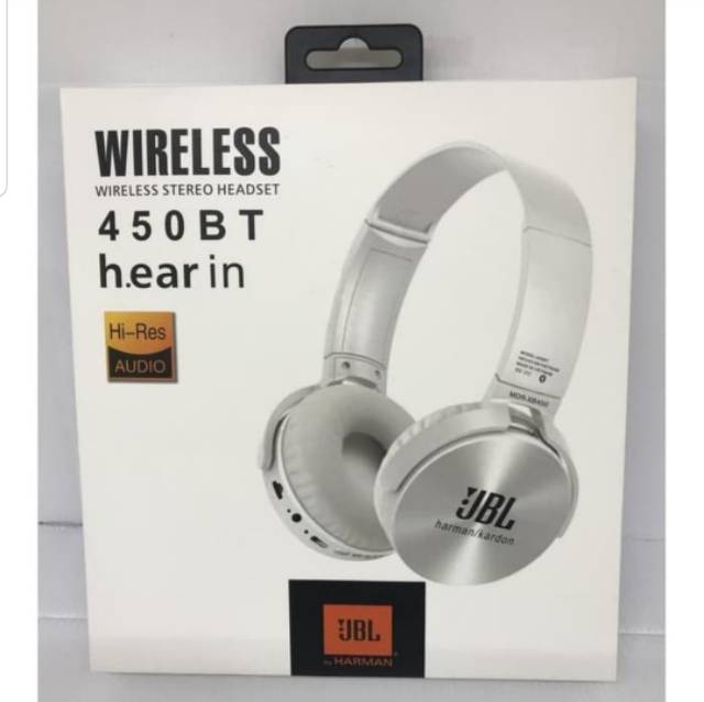 HEADSET HEADPHONE WIRELESS XB450BT EARPHONE BLUETOOTH EXTRA BASS