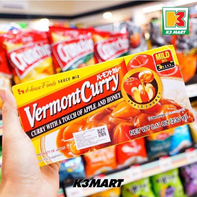 

'+'+'+'+] House Foods Vermont Curry Apple & Honey 230gr