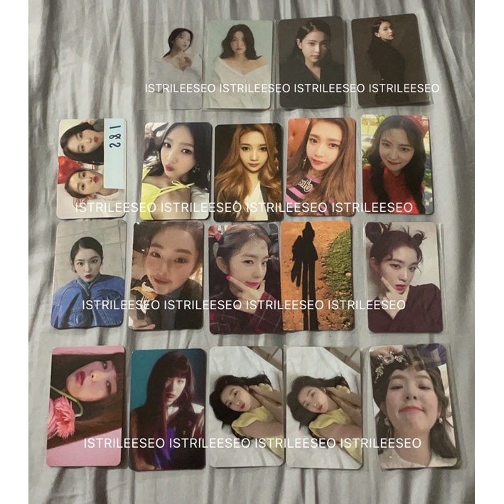 Red Velvet Irene Photocards [Red Summer, Irene, Yeri,Seulgi, Reve Festival day 1,day 2, Monster, ICC