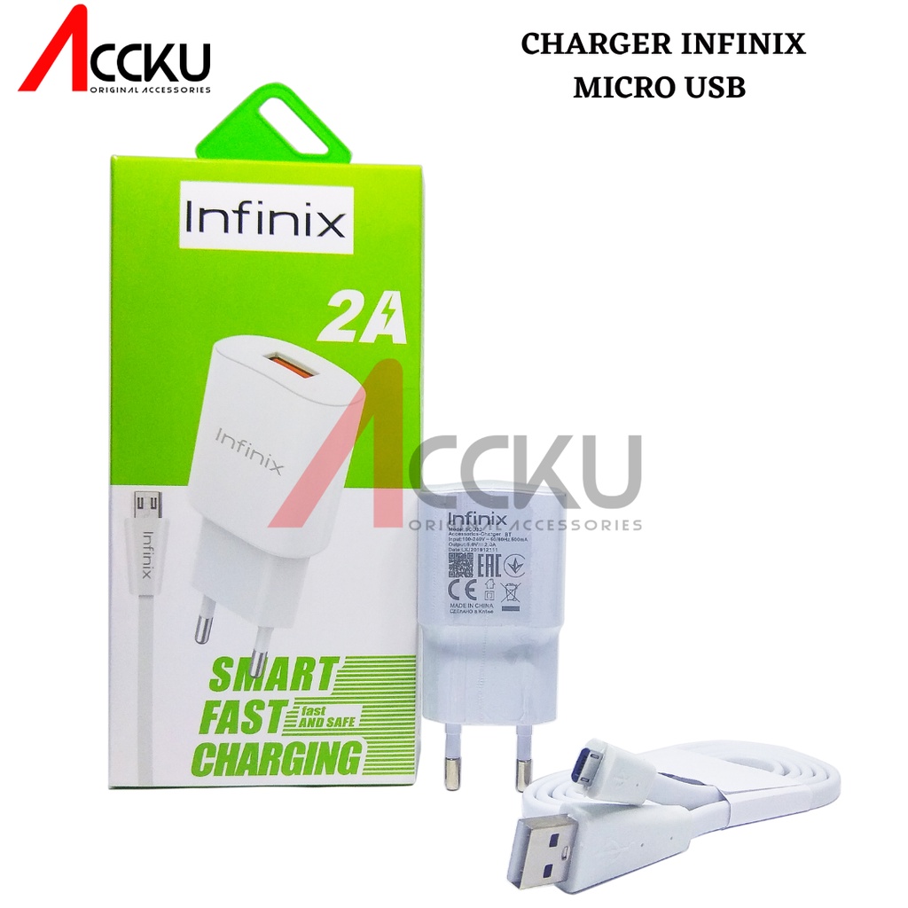 Charger/ Travel Charger/ TC Infinix Smart 5/ 10/ Hot 8/ hot 9 Play/ Hot 10 Play Micro USB