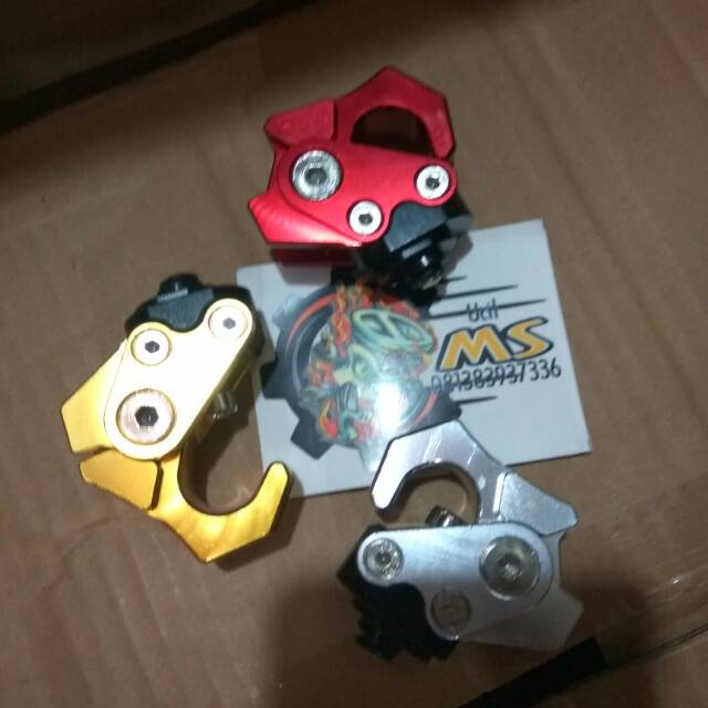 Gantungan barang robot lipat cnc nmax vario mio dll