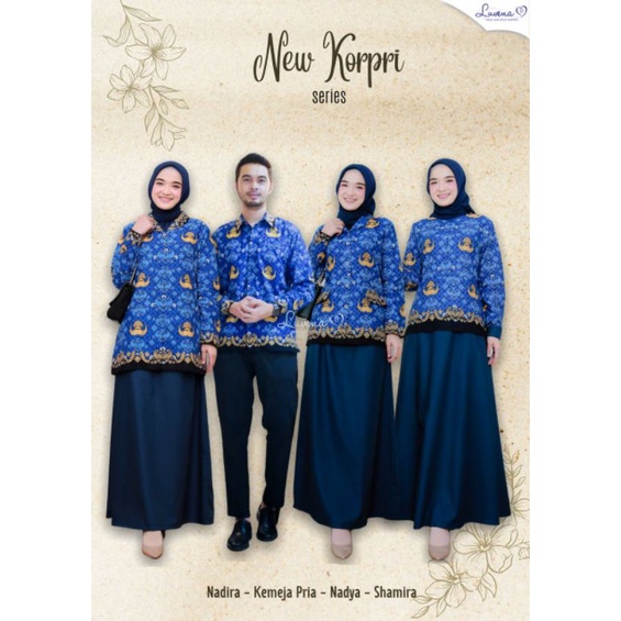 Seragam Korpri New Terbaru By Luvena Seragam Batik Wanita Pns Bahan Katun Toyobo Polos & Katun Batik