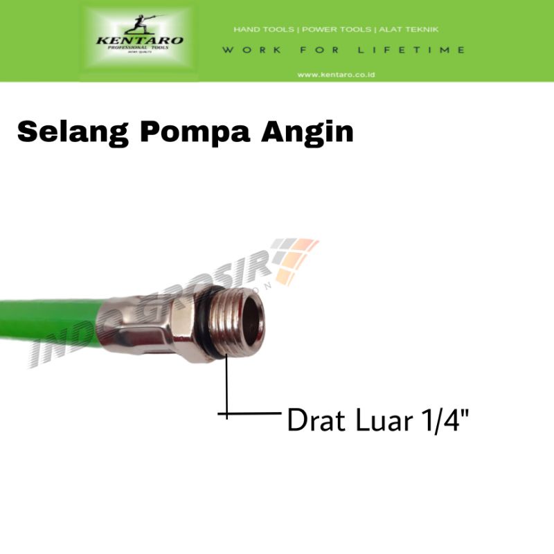 Kentaro Selang Inflator Selang Pompa Selang Tire Inflator