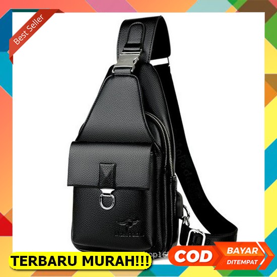 Tas Selempang Pria Dan Wanita Rei Premium Original Kualitas Distro / Tas Slempang Sling Bag Pria Dan