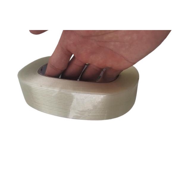 

(BISA COD) 50meter Filamen Filament Tape Fiberglass solasi serat fiber 30mm 3cm CUCI GUDANG Kode 1348