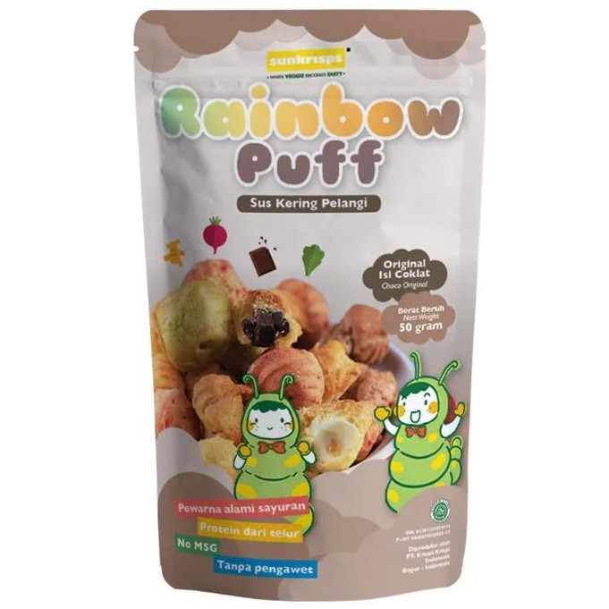 Sunkrisps Rainbow Puff 50gr