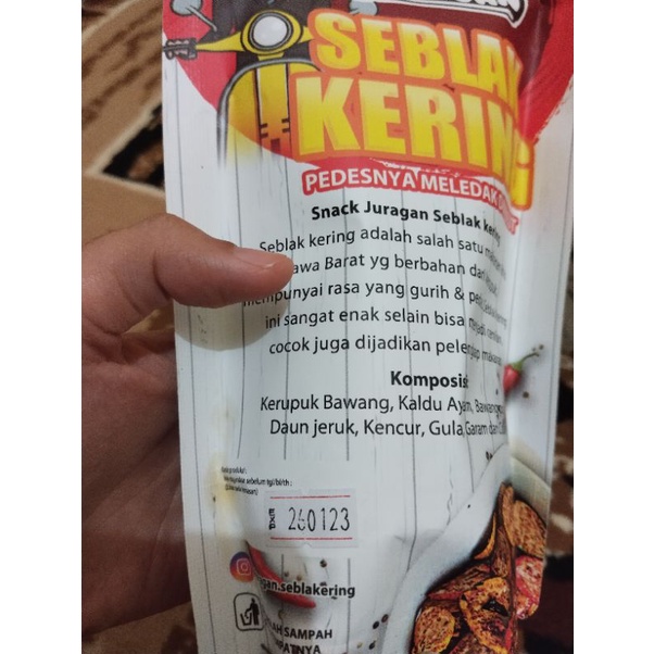 

Kerupuk Seblak