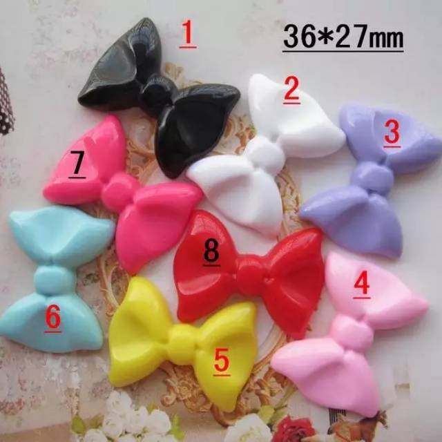 Resin pita warna