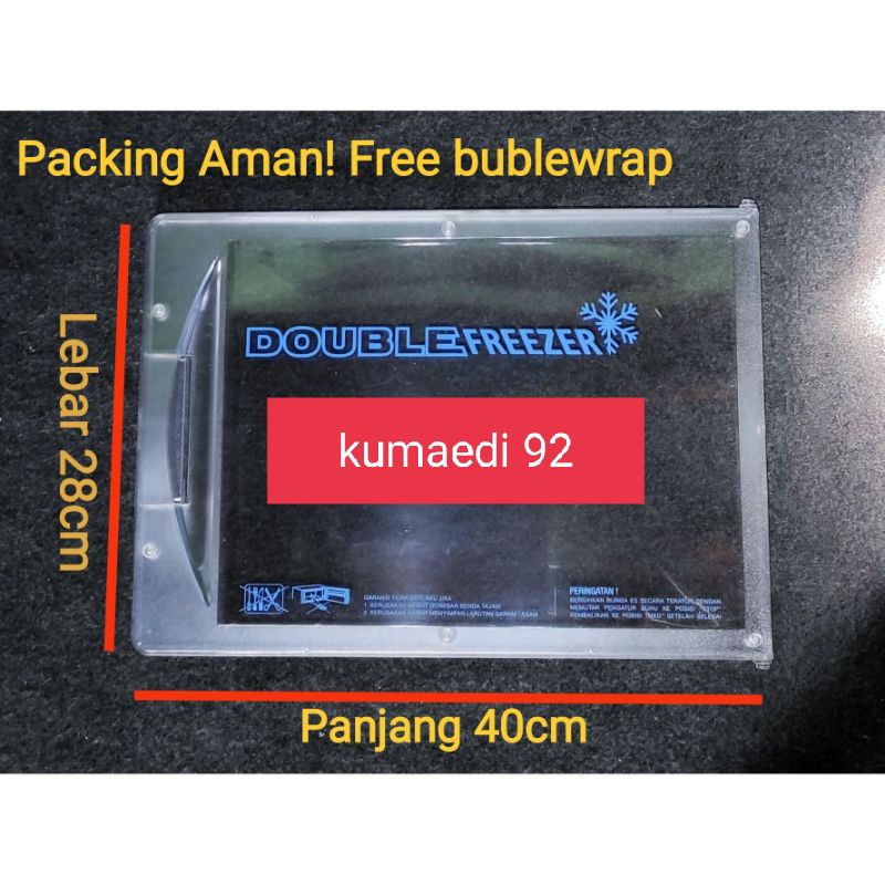 tutup frizer kulkas Sharp dobel frizer original y