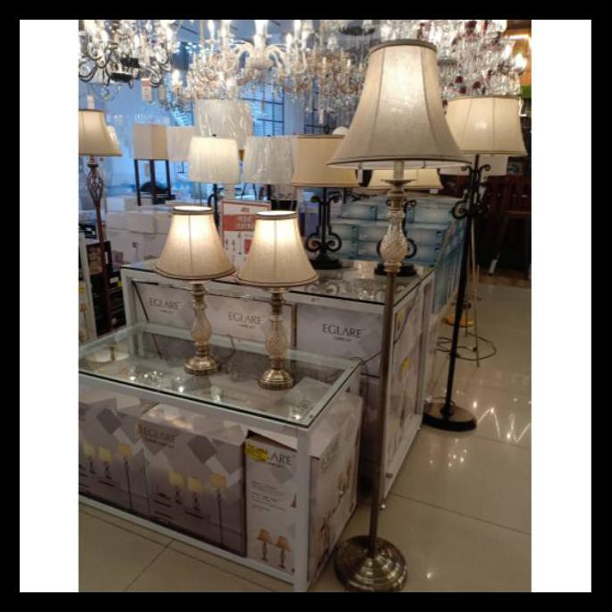 BAYAR DI TEMPAT LAMPU HIAS LANTAI SET EGLARE PINNO MURAH / LAMPU HIAS SET PINNO / LAMPU VINTAGE SET