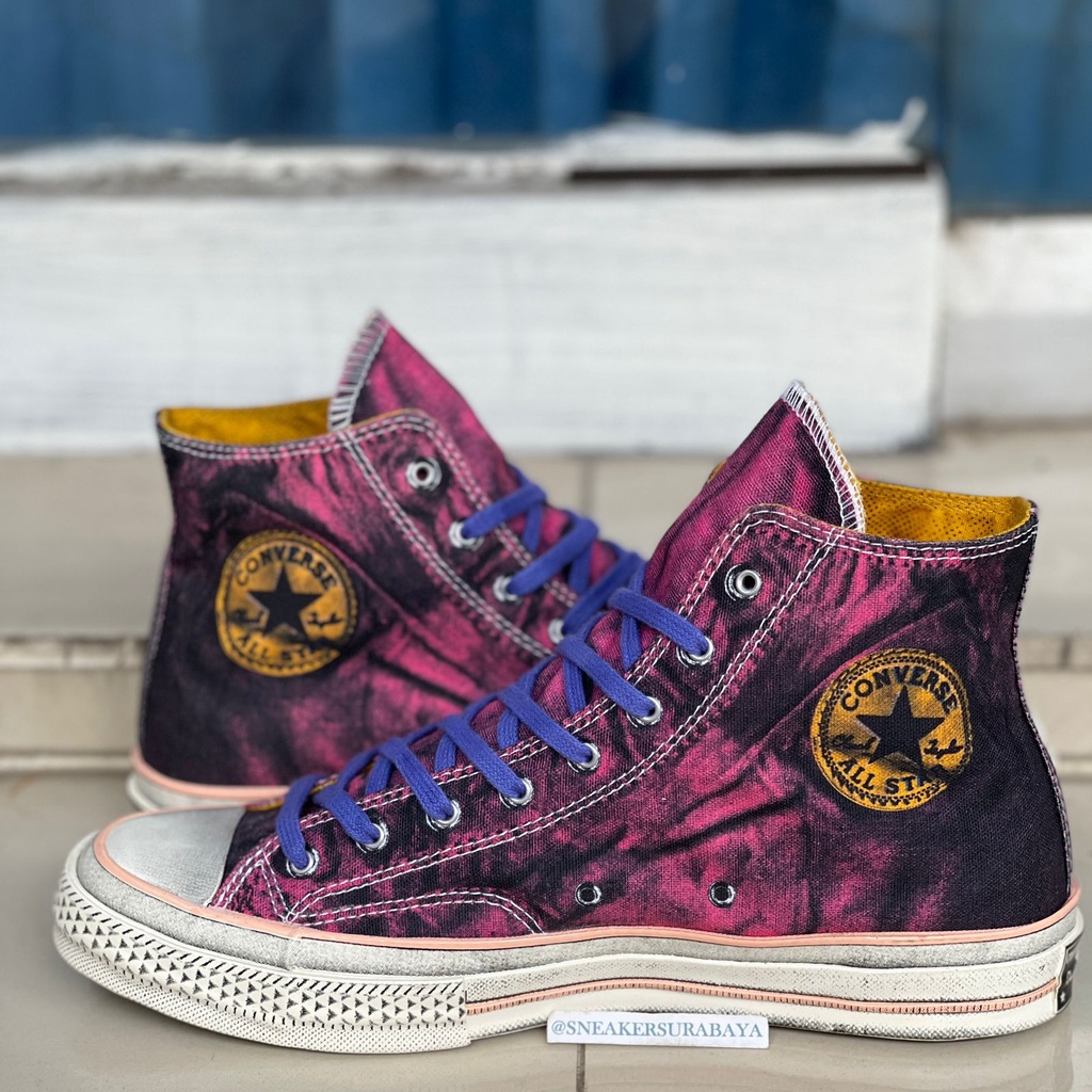 Converse Chuck Taylor 1970s Hi x Andy Warhol &quot;Abstract Fuschia&quot; CT 70s CT 70s