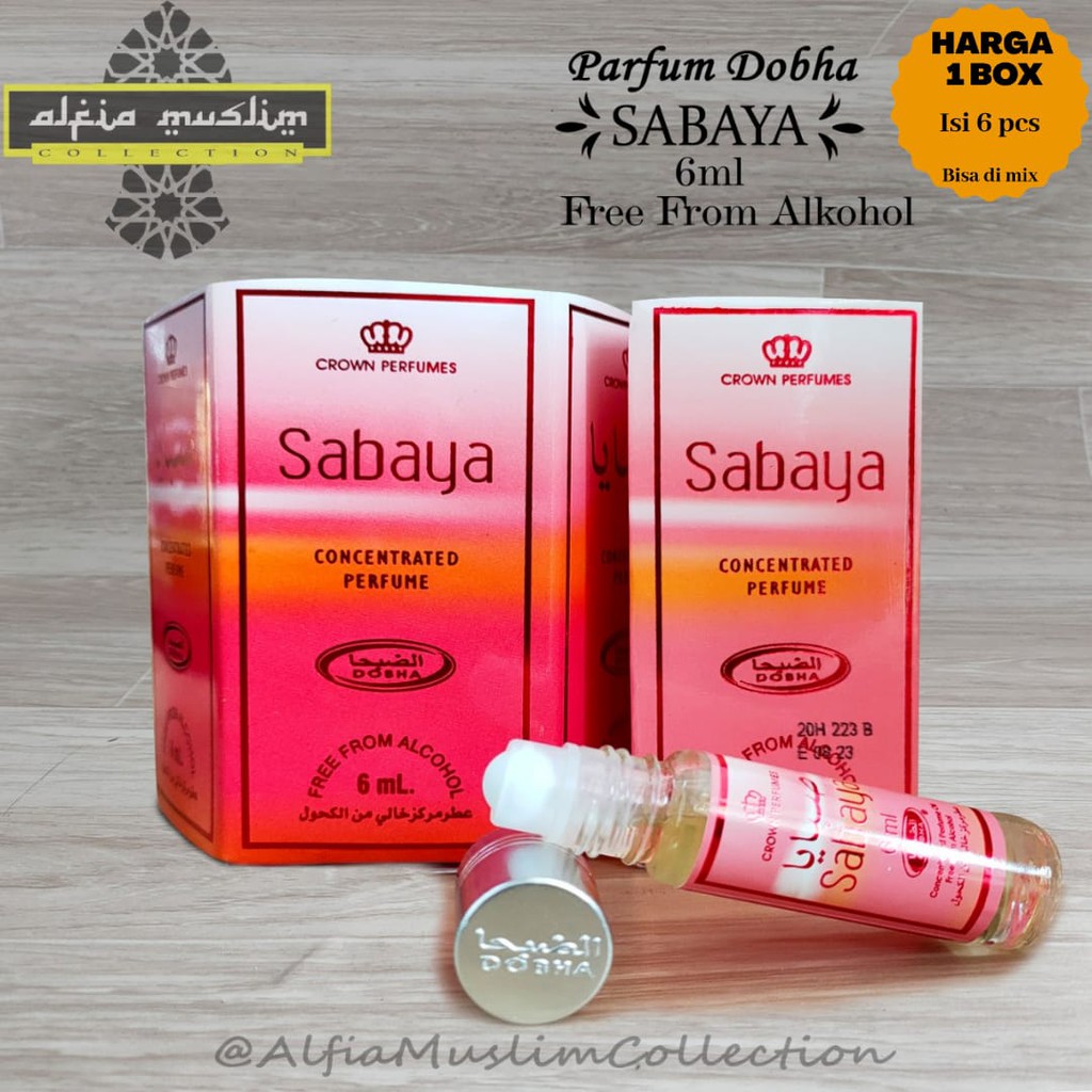 Dobha 6 ML Aroma Dhuha SATU BOX