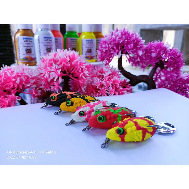 soft frog 3D 4,3 cm