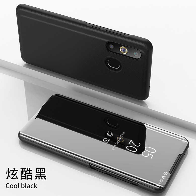 Clear View Samsung S22 S22 Plus S22 Ultra A03 Standing Cover Flip Cover Mirror