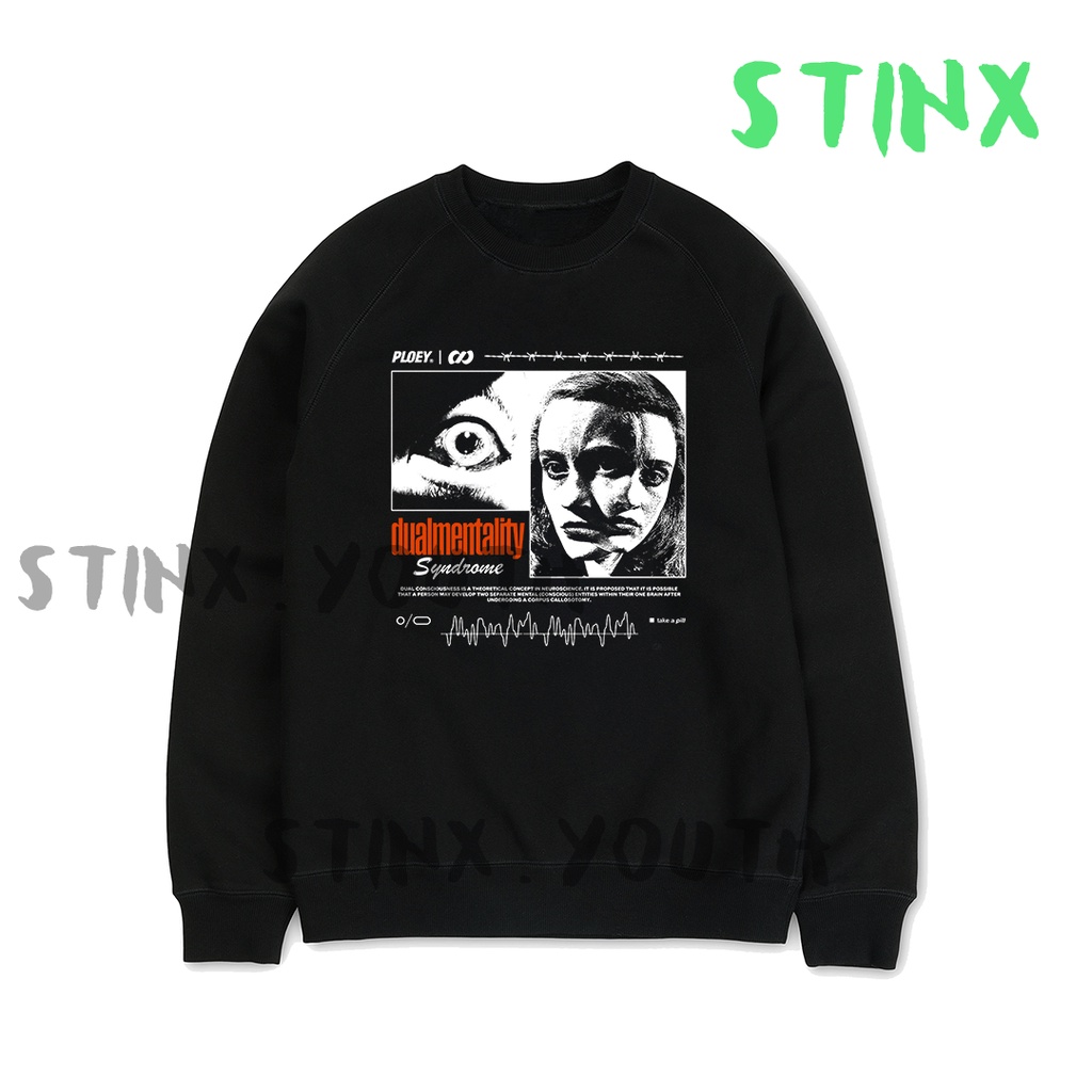 Stinx Youth Crewneck Sweatshirt Dualmentality