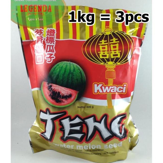 

Kwaci Kuaci Biji Semangka cap TENG Water Melon Seed 400gr