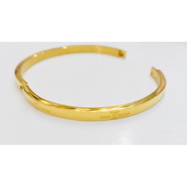 Titanium /!gelang titanium / gelang LV / gelang titanium gold