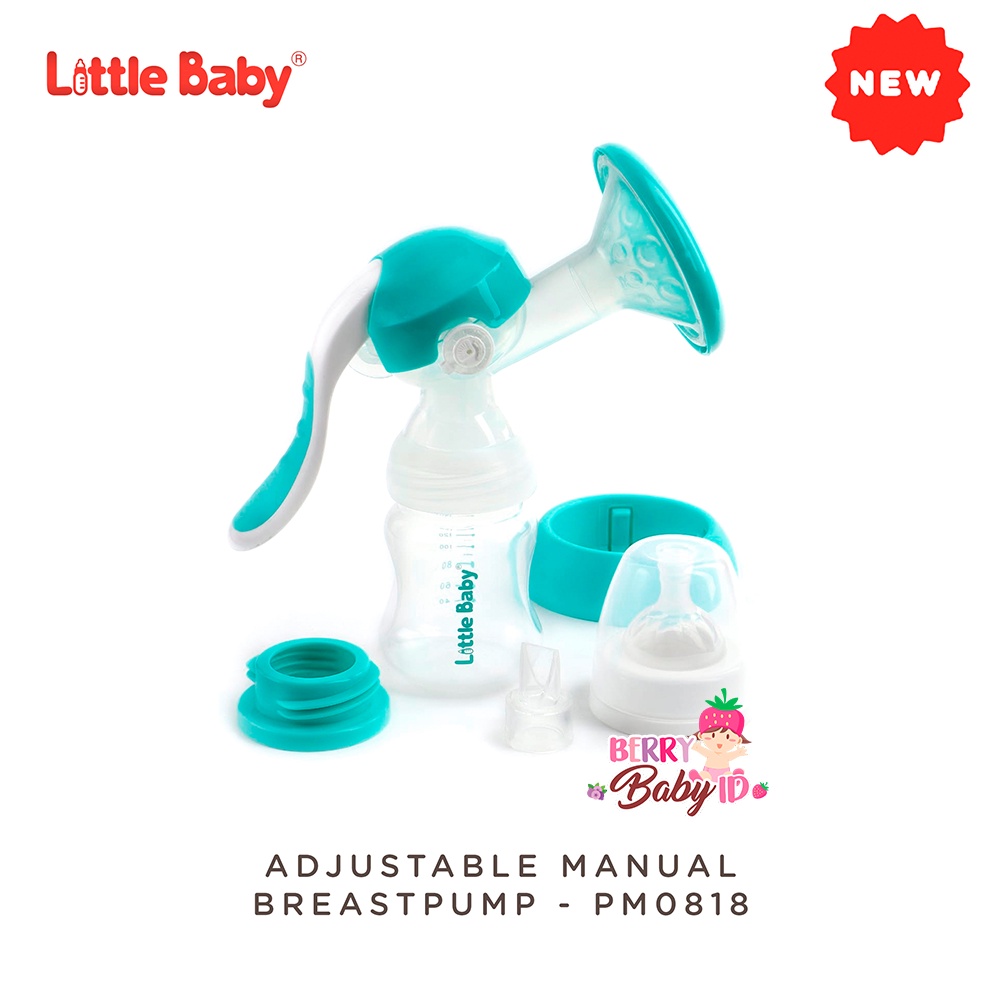 Little Baby Pompa ASI Adjustable Manual Breast Pump Breastpump #PM0818 Berry Mart