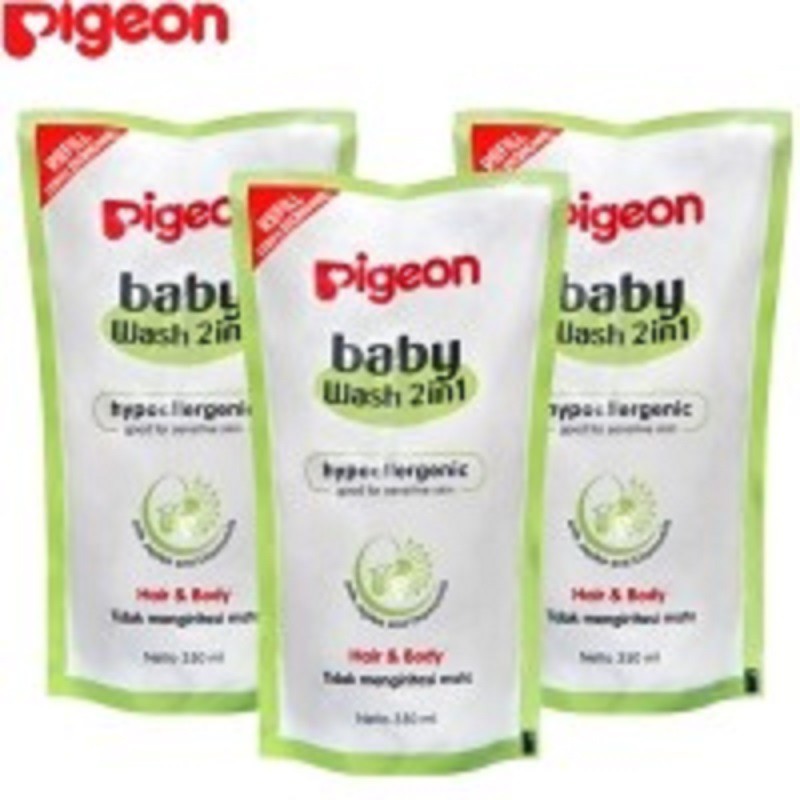 PAKET Pigeon Baby Wash 2 in 1 Refill PAKET 600ml