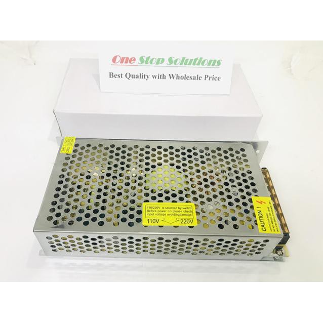 - KJG POWER SUPPLY 12V 10A / PSU 12V 10A SMPS TRAFO SWITCHING POWER ✩