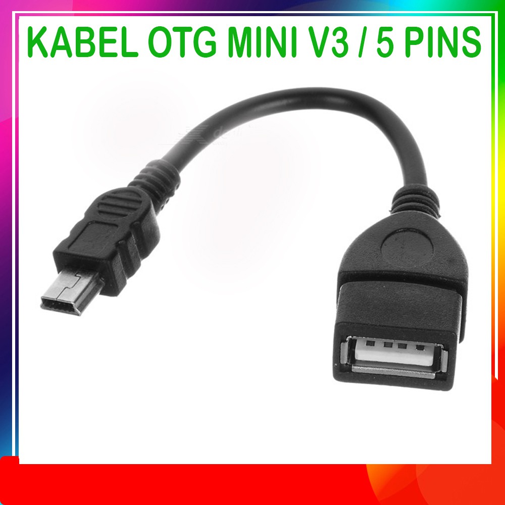 OTG Kabel Adaptor MIKRO USB MINI USB OTG Cable Connect Kit for Android KABEL ON THE GO